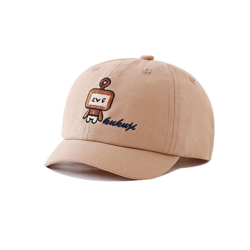 Sombreros coreanos para niños primavera nuevo bebé sombrero de borde corto para niños y niñas ocio versátil sombrero de béisbol de sombra de sol marea