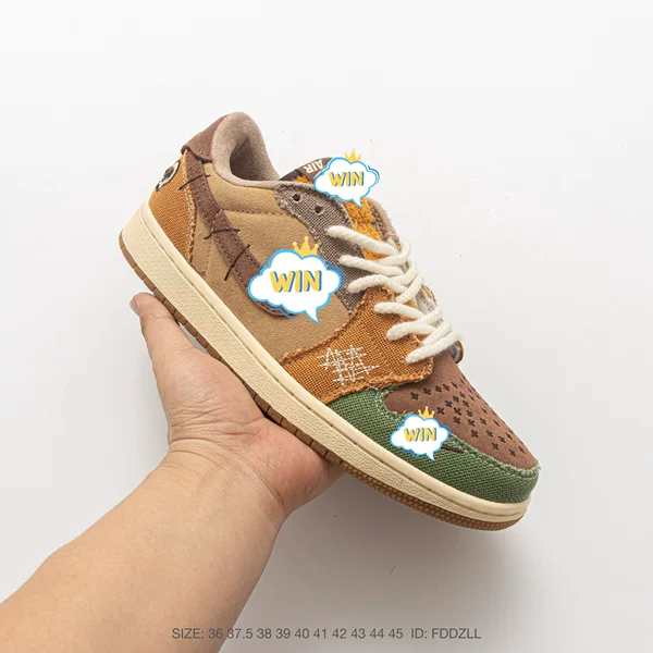 NK AJ1, AJ1, AJ1 first generation, unisex low-top retro casual sports basketball shoes with cushioning