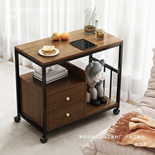 沙发茶桌几轻奢家用客厅移动现代边桌茶几出租屋侧边桌