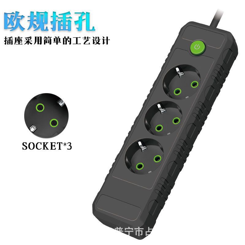 Enchufe de alta potencia europeo de línea especial para la norma europea rusa