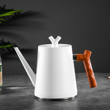 304不锈钢茶壶加厚家用平底电磁炉烧水泡茶壶酒店餐厅户外冲茶壶