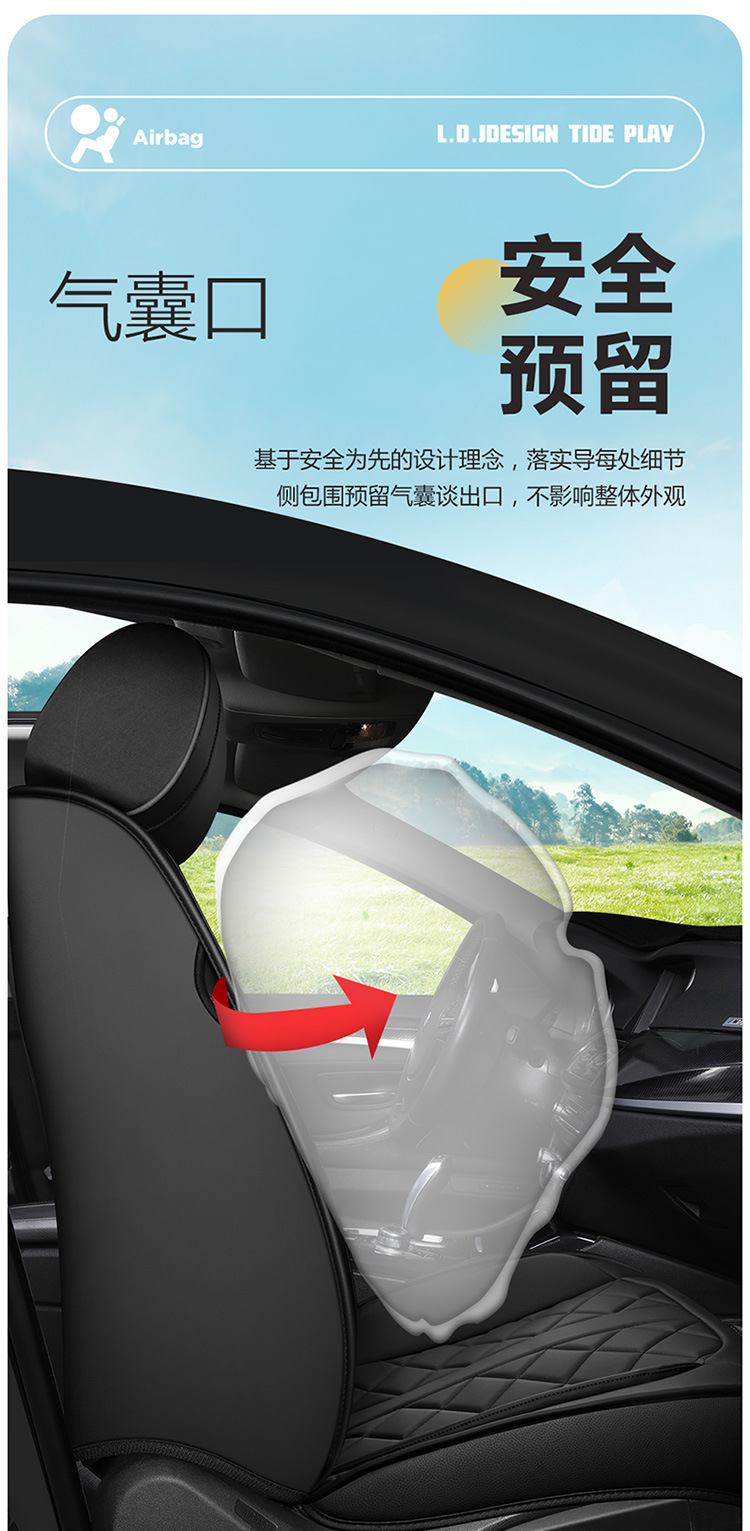 2025 New Amazon All-Inclusive Full Leather Four-Season Universal Car Seat Cushion Cross-Border Hot Model Foreign Trade Wholesale
