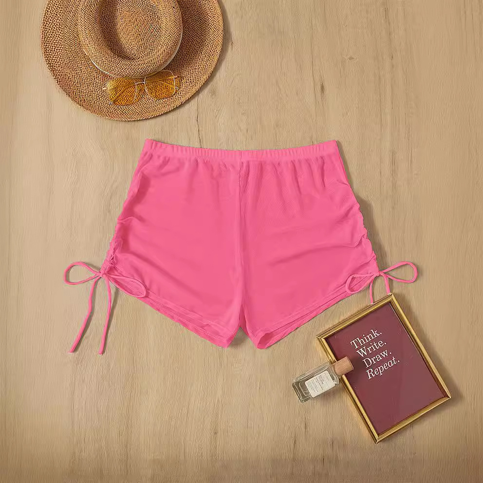 Sexy solid color beach trousers