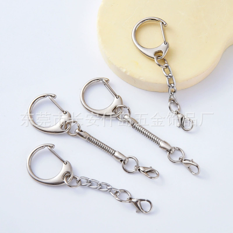 Одобренный производителем брелок с цепочкой-змейкой, застежкой-карабином, USB-подвеской для защиты от потери, металлической подвеской и пластиковой подвеской для куклы.