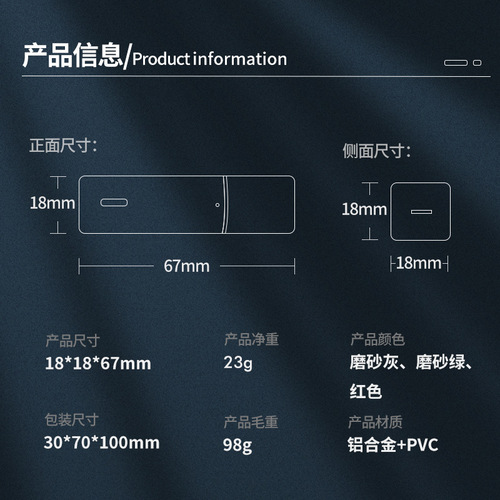 Car mini aluminum alloy safety hammer car emergency underwater window breaker car multi-functional escape safety hammer