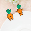 Cartoon carrot stand, sexy cute underwear for hips shape correction, brooch