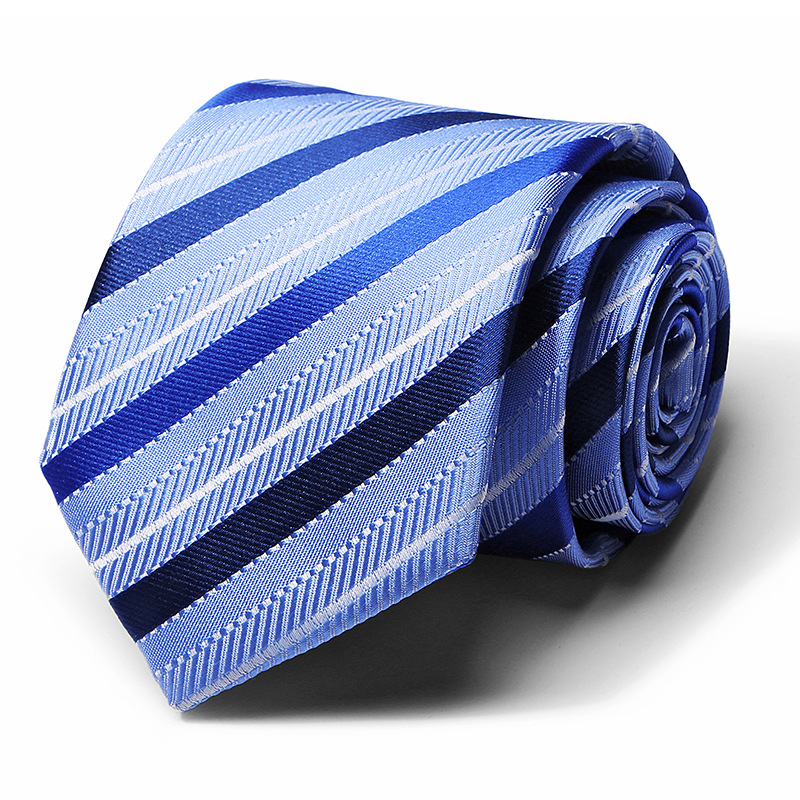 Polyester Silk 8cm Business Men's Formal Wedding Studio Tie_voghion.com