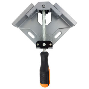 Direct Sales Single handle 90 degrees ABS plus carbon steel right angle woodworking clamp angle angle clamp glass pliers tool flat pliers