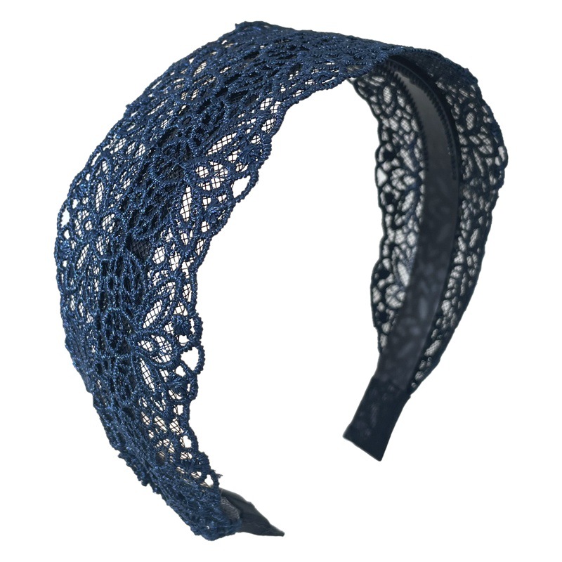 メーカー卸売2023新しいつば広ヘアバンド中空ファッションシンプルなヘアピンで白髪をカバー気質帽子ヘアアクセサリー
