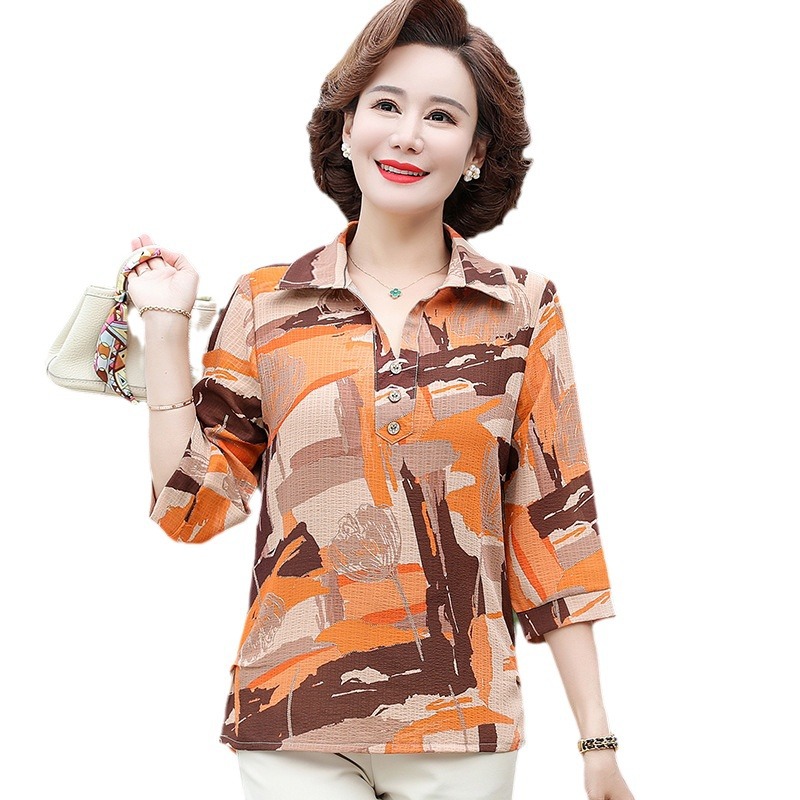 C6931 530K ÁO SƠ MI NỮ SUZTDI BIG SIZE NGOẠI CỠ MÙA HÈ HỌA TIẾT HOA THỜI TRANG NỮ G01 SẢN PHẨM MỚI