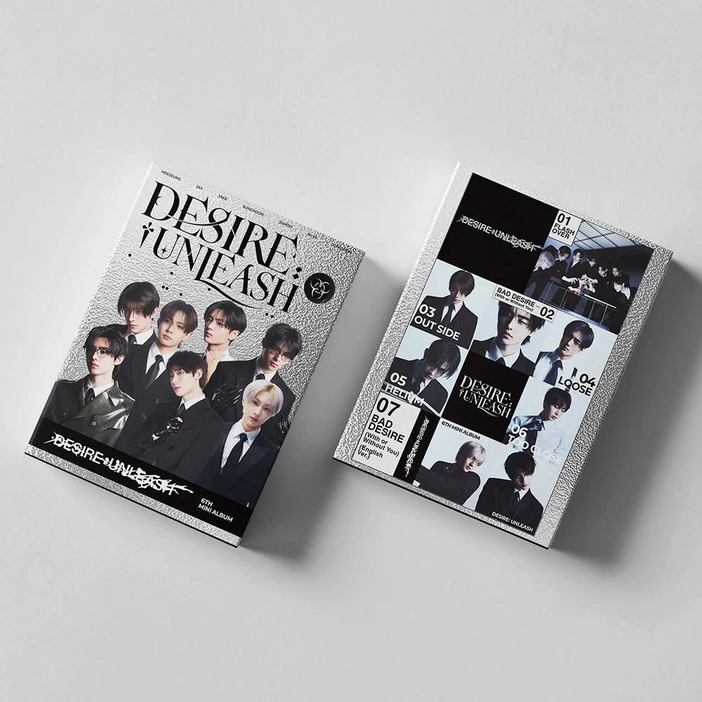 Kpop EN boy group card Idol support peripherals 6th DESIRE UNLEASH альбом та же фото-карточка