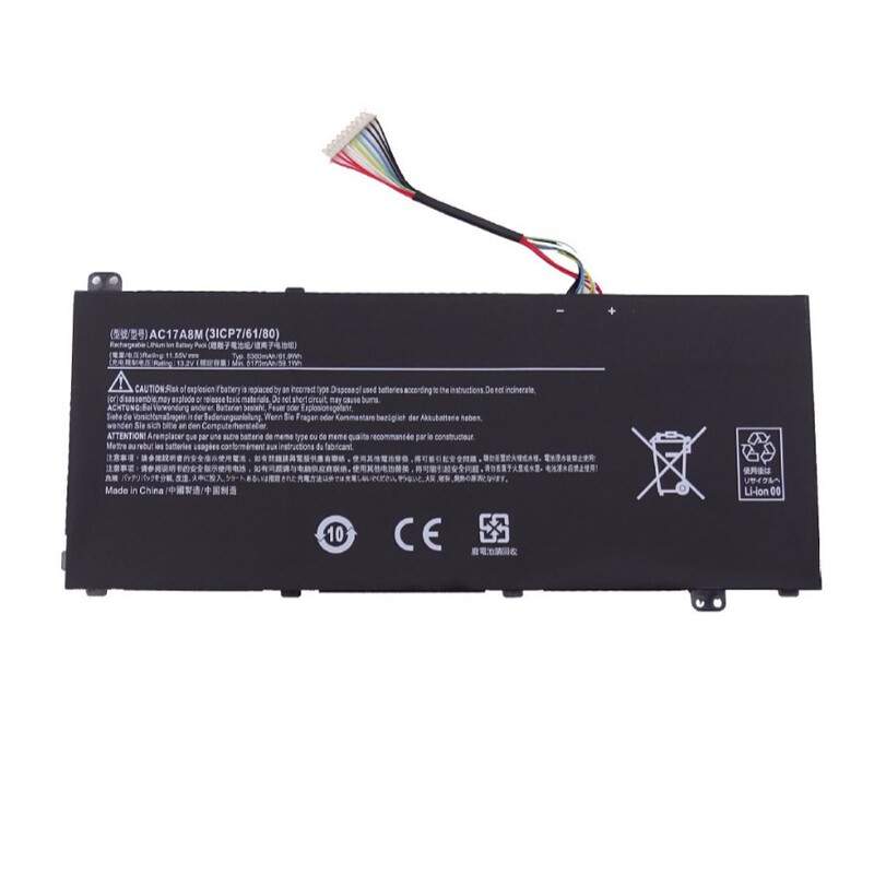 Suitable for Acer Travelmate X40-51 X3410-Mg N18I1 Notebook Ac17A8M Battery