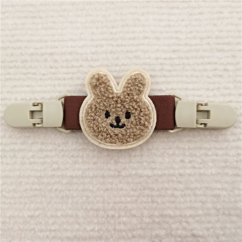 INS estilo coreano clip de suspensión oso pantalones de tirantes para niños clip anti-caída clip de la correa del hombro soporte de la falda de la suspensión antideslizante artefacto de hombro