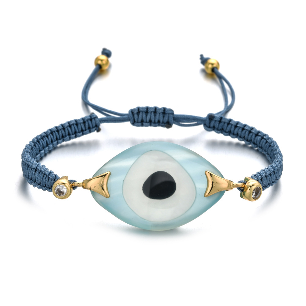 Retro Streetwear Eye Rope Unisex Bracelets display picture 1