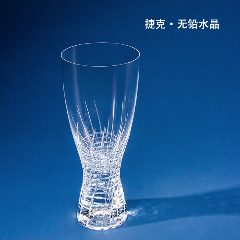 Importar tazas de cristal sin plomo caja de regalo de cristal de alta calidad vinos de regalo de negocios compañía de regalo de mano regalos de mudanza al por mayor