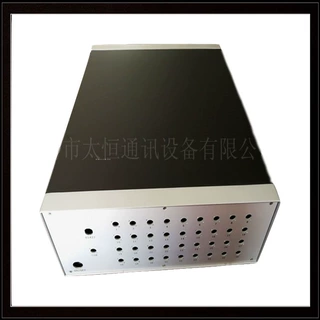 河北工厂设计加工定制铝合金阳极氧化黑色铝本色3U机箱机笼铝型材