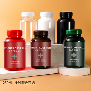 ���lPET250ml�����z��ƿ�ӷ��wʳƷ�����bƿ�ܷ��ƿ��ĩșƿ��ƿ