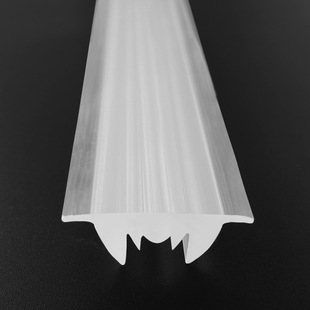 Pmma Extruded Curved Lens Led Linear Conjoined Lens Long Strip Extruded Optical Acrylic Lens