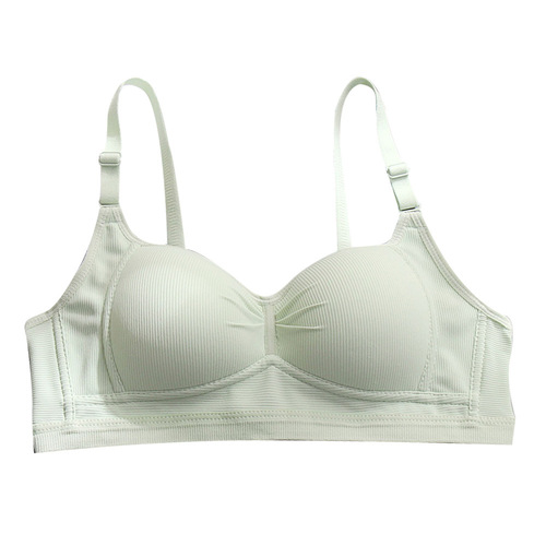 Cotton Bra for Girls Students Small Cup Push-up Thin Model Bra for High School Girls Without Wire Upper Support Shaping Bra