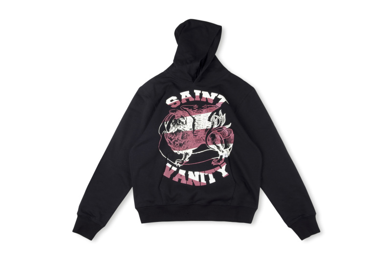 25FW 欧米風ハイストリートブランド SAINT 刺繍入りストライプ柄スポーツカジュアルジップアップジャケット＆カジュアルパンツセット ボタン付きパンツ|undefined
