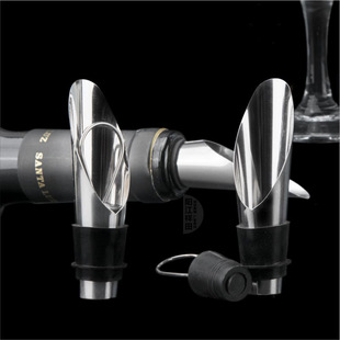 Stainless steel wine pourer wine preservation stopper wine stopper wine stopper multi-function wine stopper hot sale