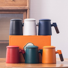 Business Gift Office Cup Set Practical Company Annual Meeting Activity Anniversary Celebration Gift with Engraving, Safe to Send to Clients