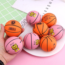 6CM迷你橡胶小篮球减压发泄高弹力空心创意指尖篮球高弹力小篮球