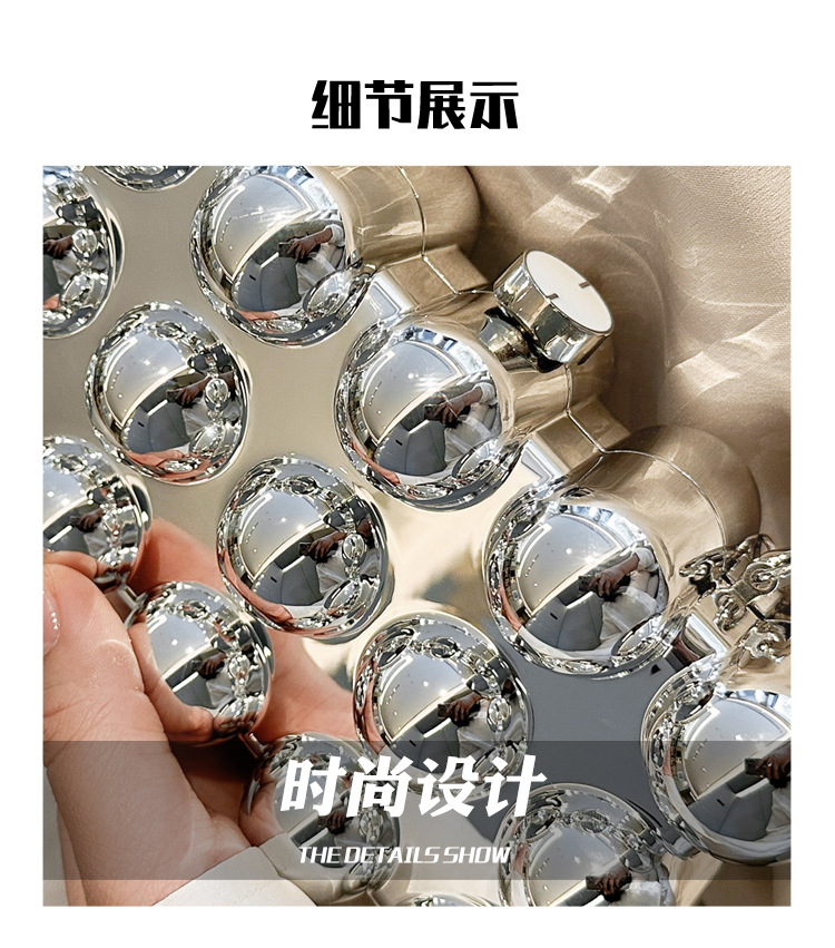 Acrylic bag 2025 New style, European and American cross-border single-shoulder fashionable design women's chain box bag undefined