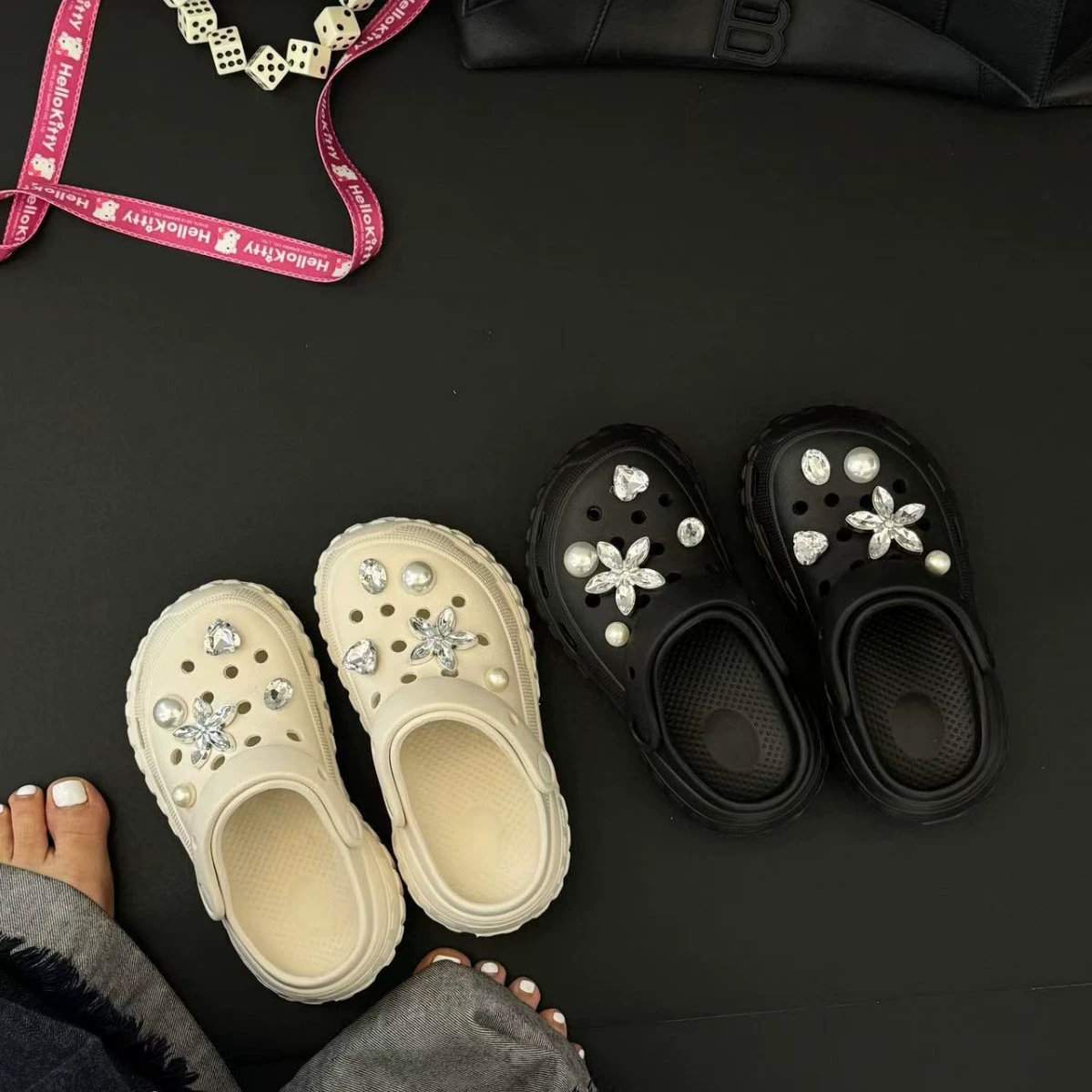 2025 летняя жемчужная стразы для девочек