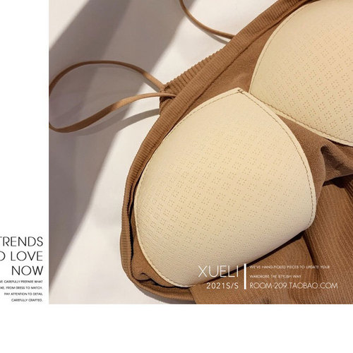 Internet celebrity's same style threaded sling, seamless breast wrapping for women, beautiful back, one-line circumference, fixed breast pad, bottoming vest