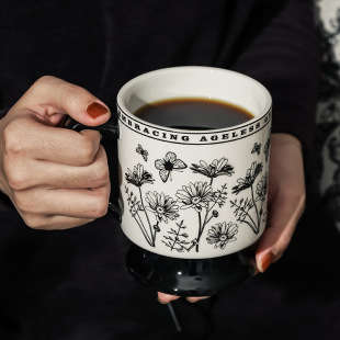 Advanced Sense Afternoon Tea Cup Coffee Home Nordic Style High-Value Water Cup Ceramic Cup Gift Office Mug