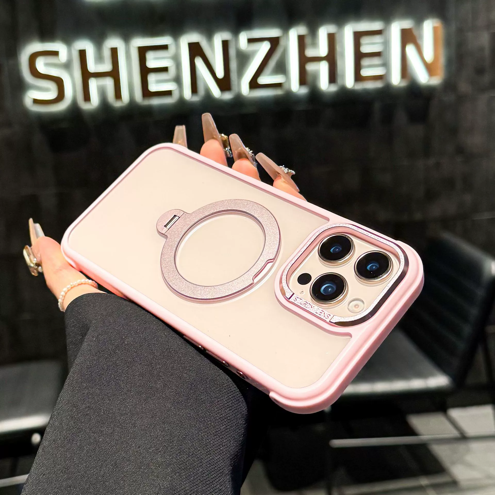 Apple, iPhone17, совместимый чехол для телефона, акриловые защитные угловые крышки, падение защита, 13