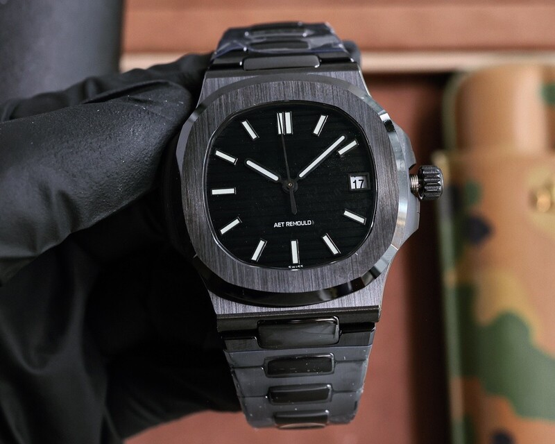 Black and White Ceramic Watch Nautilus 5711 Full Ceramic Waterproof Mechanical Watch Fully Automatic Mechanical Men's Watch