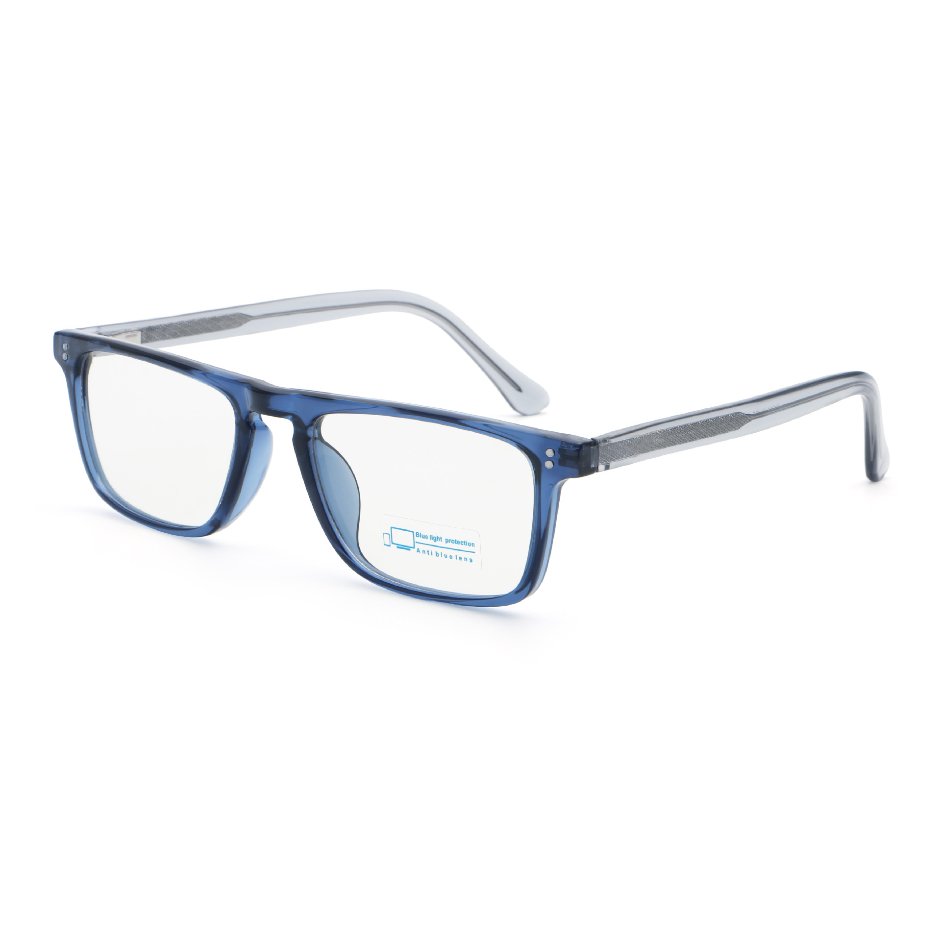 Nuevo espejo óptico cuadrado versátil coreano simple cara pequeña gafas de luz de moda gafas de alta calidad 6525 - 2