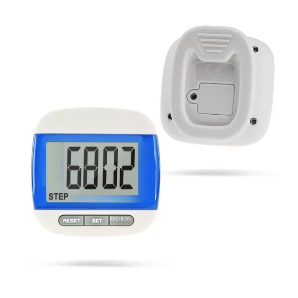 Large screen clock multi-function pedometer elderly walking exercise fitness calories distance measuring pedometer