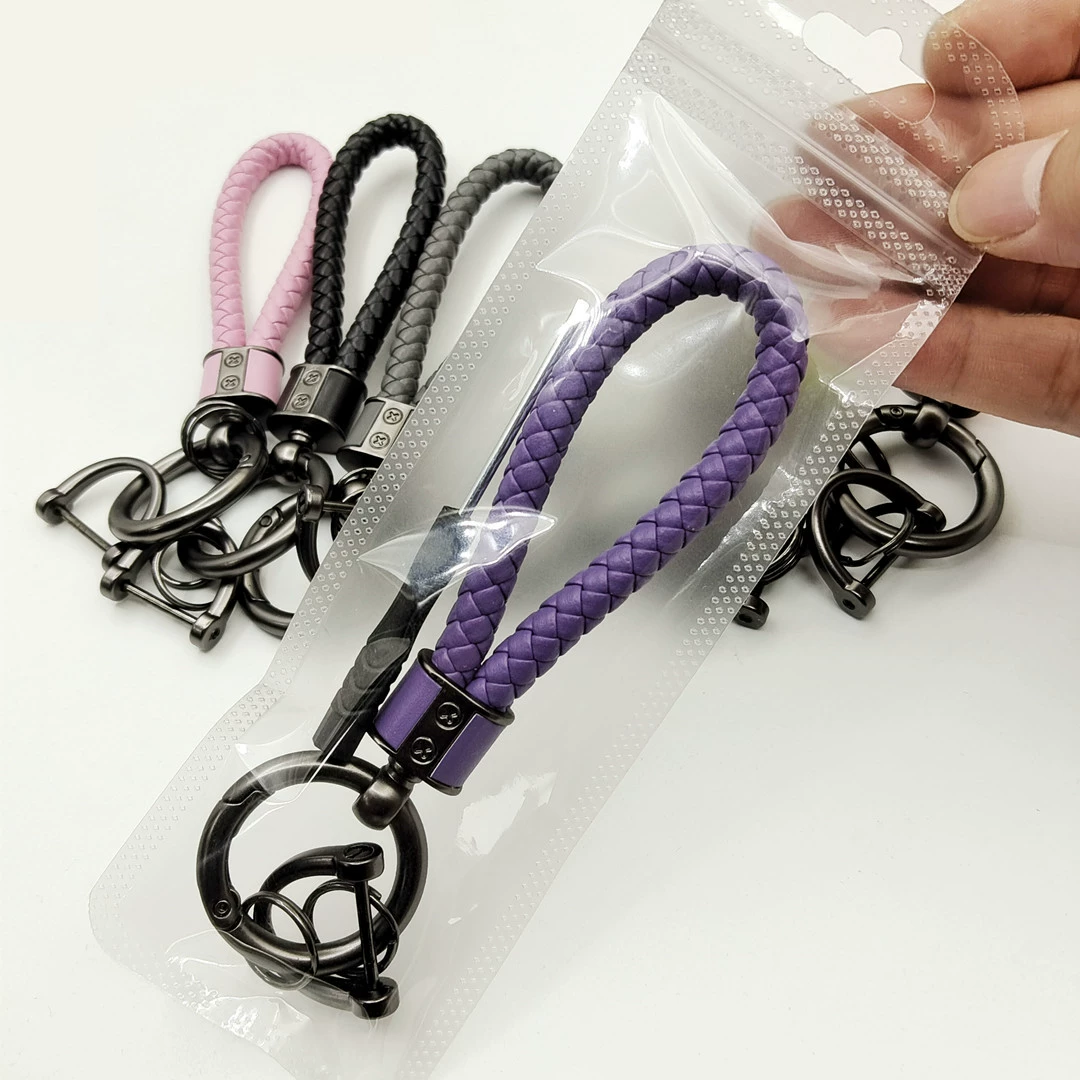 Handmade Creative Woven Pendant Keychain - Stylish Black Keychain by 德信, Perfect for Wholesale! -> Ручной творческий плетеный кулон брелок - стильный черный брелок от 德信, идеальный для оптовой торговли!