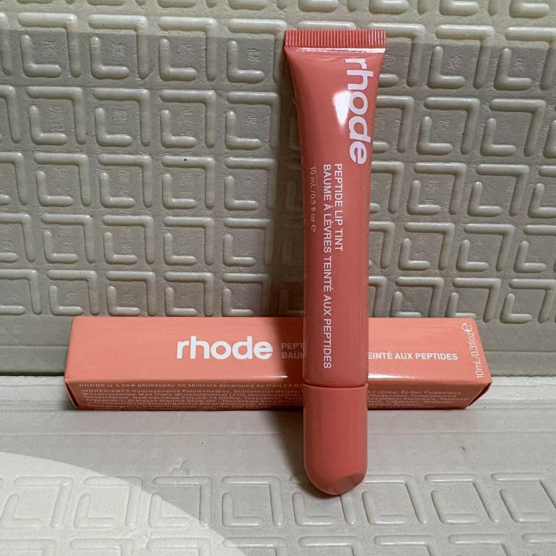 Rhode海莉系列有色唇彩液体唇蜜水光唇釉丰唇油保湿滋润唇膏跨境|undefined