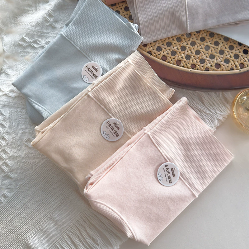 Кремовые underwear? Actually Velvet underwear, cotton trousers, antibacterial breathable pants, high waist