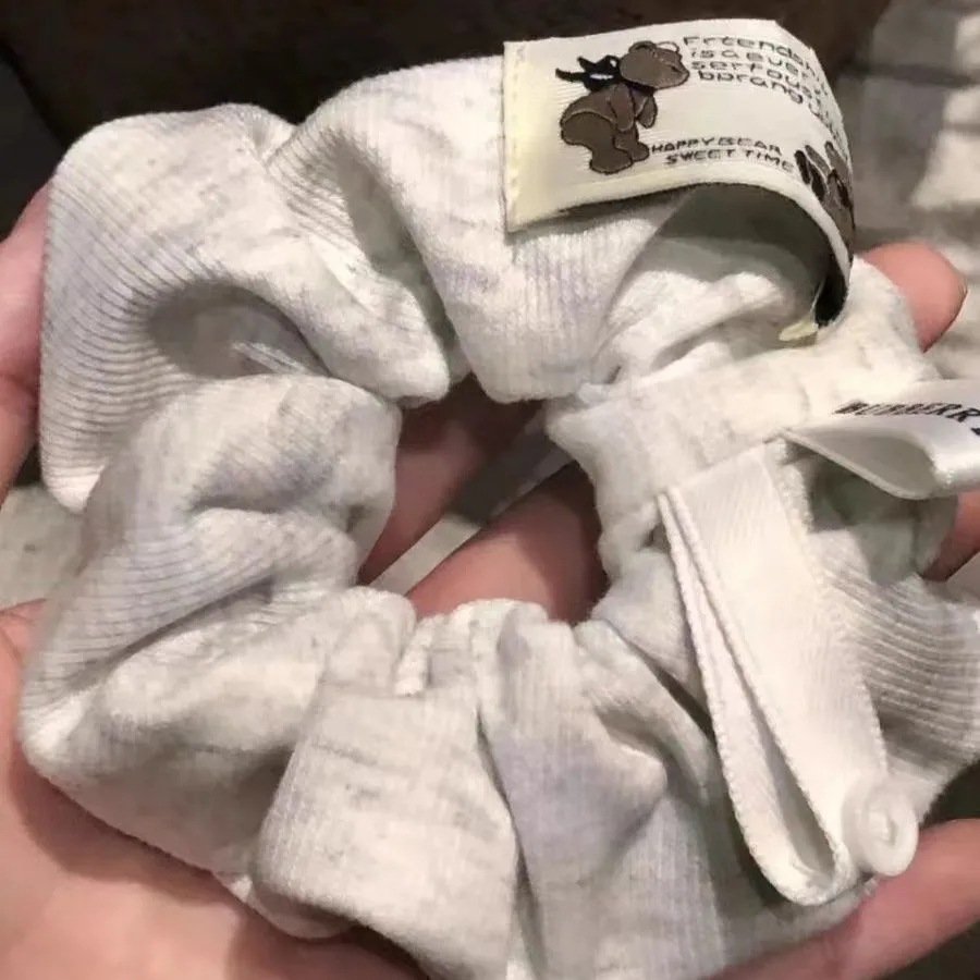 4＃织带小熊发圈