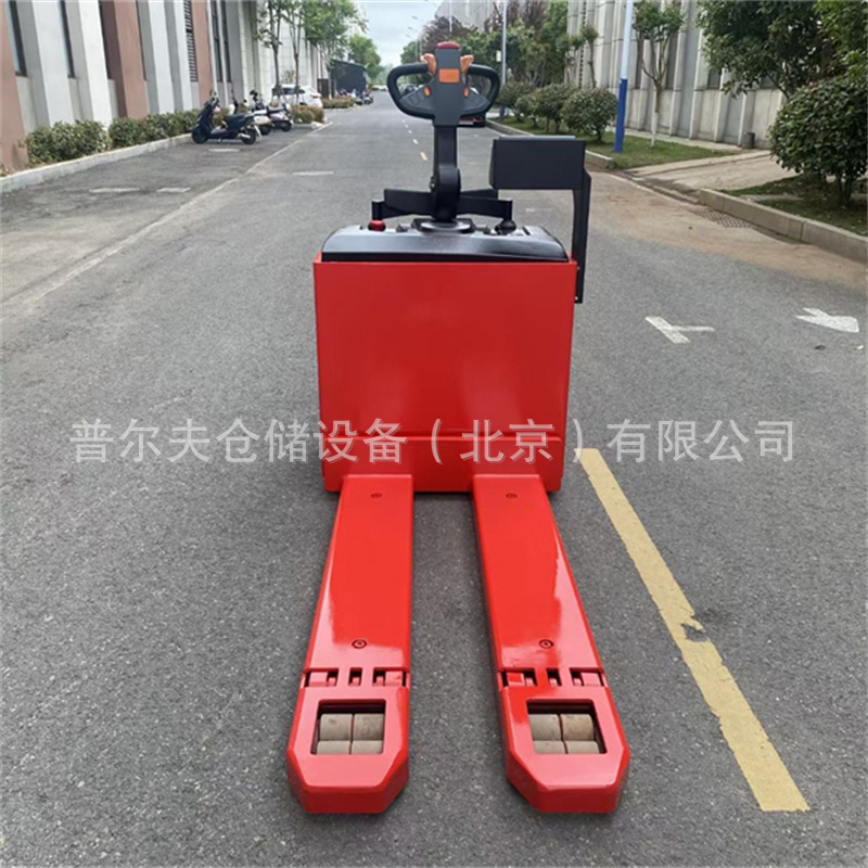 全电动电子秤叉车3T2吨全自动带打印称重拖车手动搬运车锂电地牛