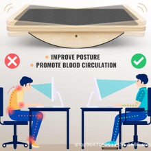 跨境木制平衡板运动户外健身器材踏板可调节拉伸器小腿拉伸器