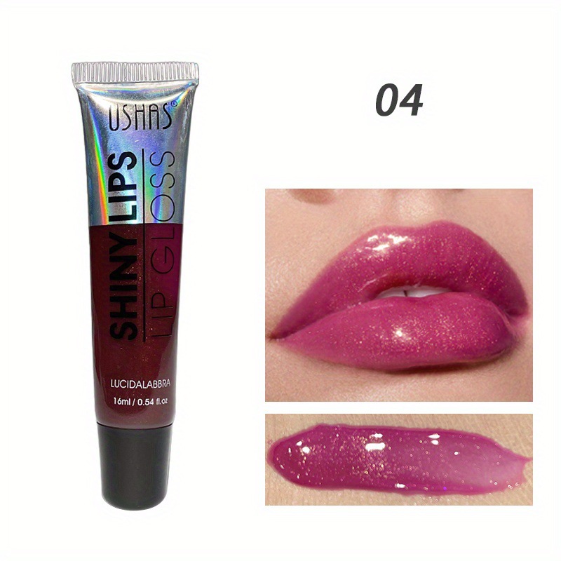 Brillo labial líquido USHAS, larga duración, antimanchas image 10