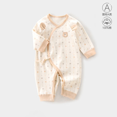 Baby clothes, all-cotton A class for spring and autumn, antibacterial, monk robes, baby harrier, crawler suits, newborn rompers