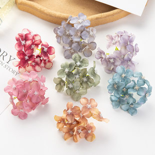 Simulation Hydrangea DIY handmade hydrangea Wedding Wedding Road Hydronics Wall Single Symphony Puppet decoration