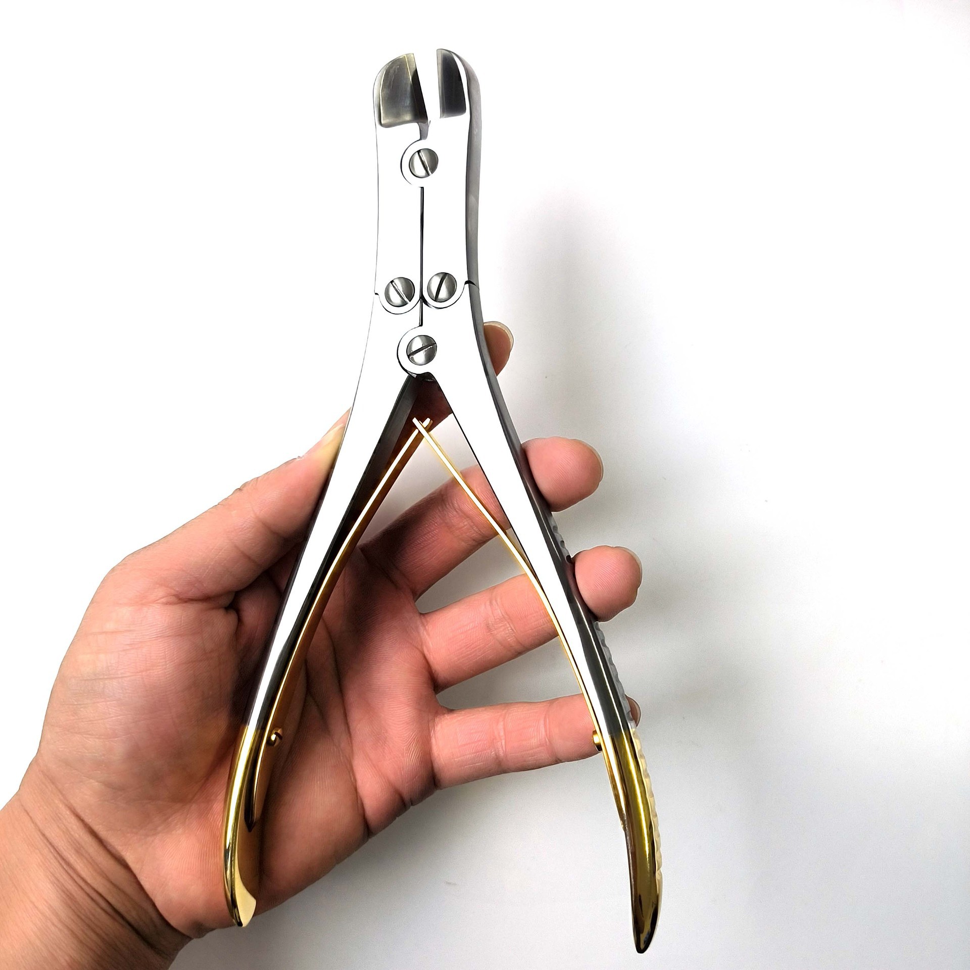 骨科22CM双关节钢丝剪镶片钢针剪克氏针剪大小力剪骨科手术器械