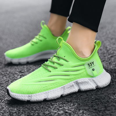 new pattern Four seasons Men's Sporty Single shoes Korean Edition leisure time Men's Shoes Trend Running shoes Cross border On behalf of