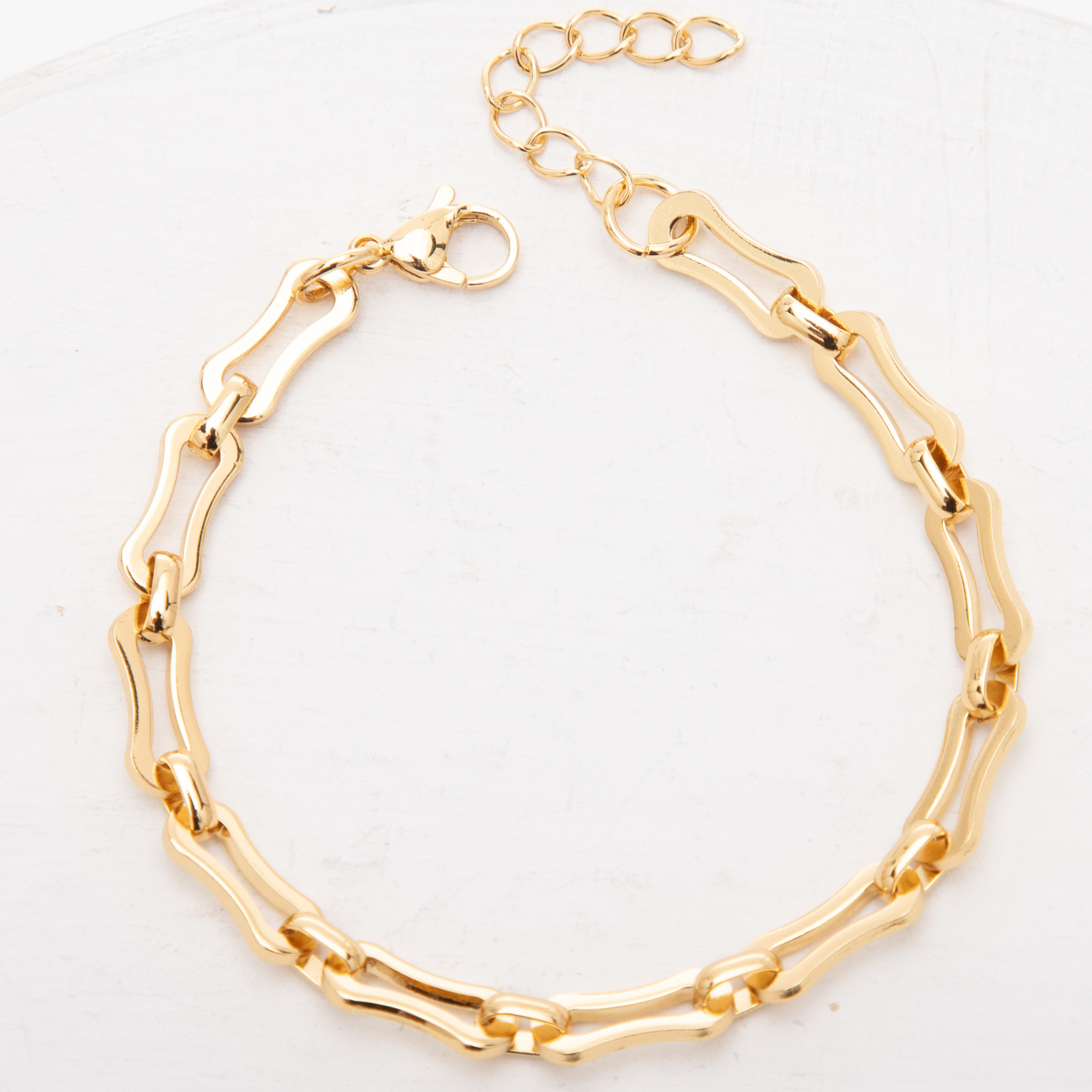 25g Weight Chain Jewelry Making Type Bracelets Classification Paperclip Chain Chain Type 1 Piece Quantity 304 Stainless Steel Material U Shape, Star, Heart Shape Pattern All Seasons Season Casual Style 1 Piece 304 Stainless Steel Paperclip Chain Bracelets Chain Casual U Shape Star Heart Shape 13