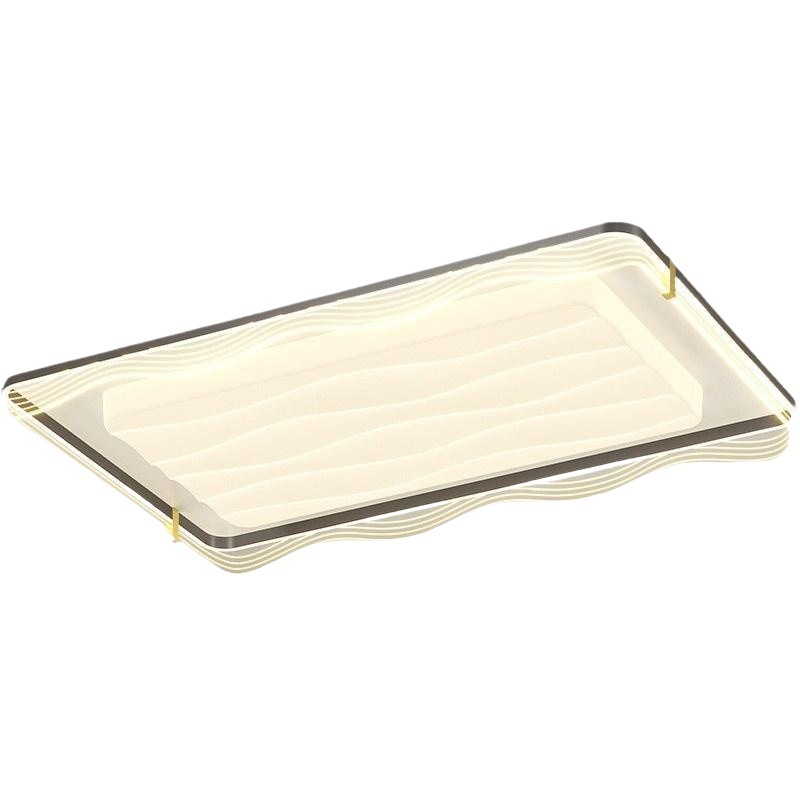 2025 nuevo estilo simple y moderno de alto nivel de la atmósfera del dormitorio protector de ojos lámpara de techo lámpara de sala de estar paquete de lámparas de toda la casa