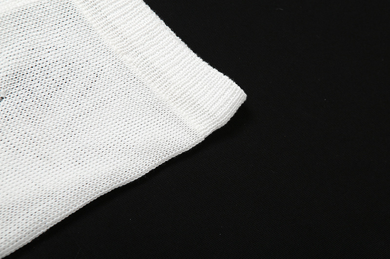 Fashion Solid Color Hollow Out Pants Sets 2 Piece Set