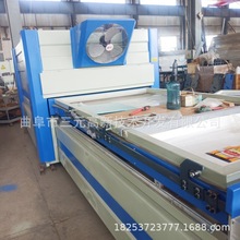 正负压双工位pvc门板真空覆膜机 即热式异型模压门墙裙板吸塑机